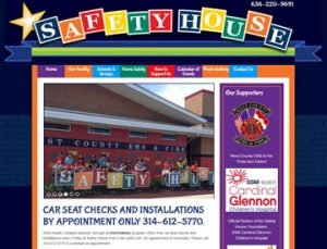 Safety House Website by Spencer Web Design, Inc.