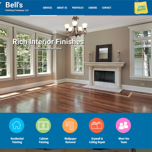 Bells Painting Company LLC Website
